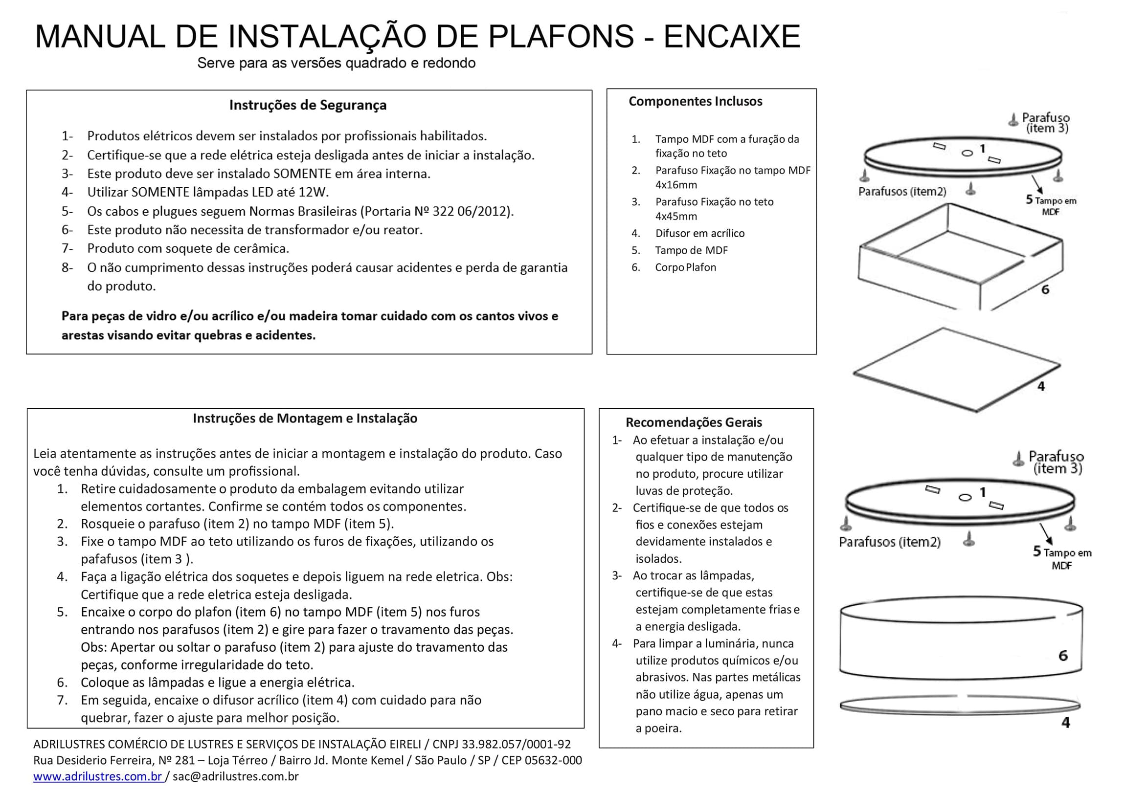 Para site_Manual Inst Plafons_encaixe abril 23